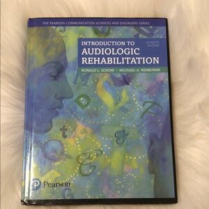 Pearson Audiologic Rehabilitation Book with Blue and Green Cover 7th ed